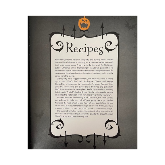 Tim Burton's Nightmare Before Christmas- Official Cookbook & Entertaining Guide - Picture 7 of 11